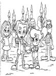 coloriage enfant Jimmy