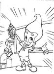 coloriage enfant Jimmy