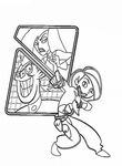 coloriage enfant Kim Possible
