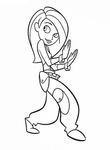 dessin enfant Kim Possible