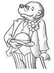 coloriage enfant La Famille Berenstain