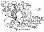 dessin enfant La Famille Berenstain