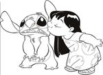 coloriage enfant Lilo