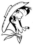 coloriage enfant Lucky Luke