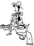 dessin enfant Lucky Luke