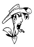 dessin enfant Lucky Luke