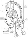 coloriage enfant Madagascar