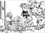 coloriage enfant Marsupilami