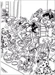 dessin enfant Marsupilami