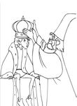 dessin enfant Merlin L Enchanteur