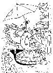 coloriage enfant Mi Chat Mi Chien