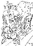 coloriage enfant Mi Chat Mi Chien