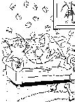 dessin enfant Mi Chat Mi Chien