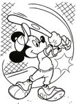 coloriage enfant Mickey