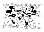 dessin enfant Mickey
