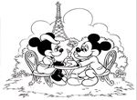 coloriage enfant Minnie