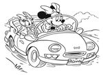 coloriage enfant Minnie