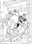 coloriage enfant Mulan