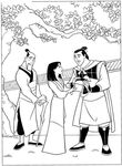 dessin enfant Mulan