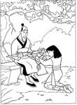 dessin enfant Mulan