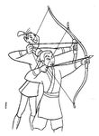 coloriage enfant Mulan