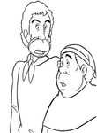 coloriage enfant Mysterieuses Cite D Or