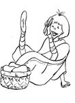 coloriage enfant Mysterieuses Cite D Or