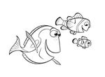 coloriage enfant Nemo