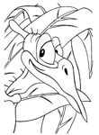 coloriage enfant Petit Dinosaure
