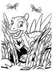 coloriage enfant Petit Dinosaure