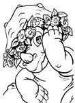 coloriage enfant Petit Dinosaure