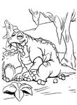 coloriage enfant Petit Dinosaure