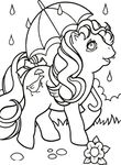 coloriage enfant Petit Poney