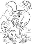coloriage enfant Petit Poney