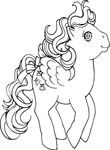 coloriage enfant Petit Poney
