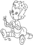 coloriage enfant Petit Potam