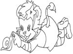 dessin enfant Petit Potam