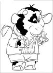 coloriage enfant Piggly