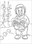 coloriage enfant Piggly