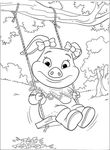 coloriage enfant Piggly