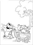 coloriage enfant Piggly