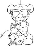 coloriage enfant Pimboli