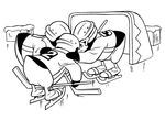 coloriage enfant Pingu