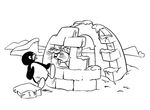coloriage enfant Pingu