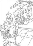 coloriage enfant Robots