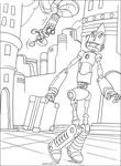 coloriage enfant Robots