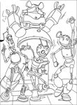 coloriage enfant Robots