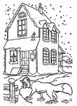 coloriage enfant Rox Et Rouky