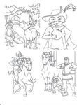 dessin enfant Shrek 2
