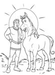 coloriage enfant Shrek 2